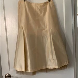 taffeta and tulle skirt, 8